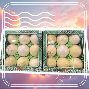 Bath Bomb Gift Set 9 Piece New in Box